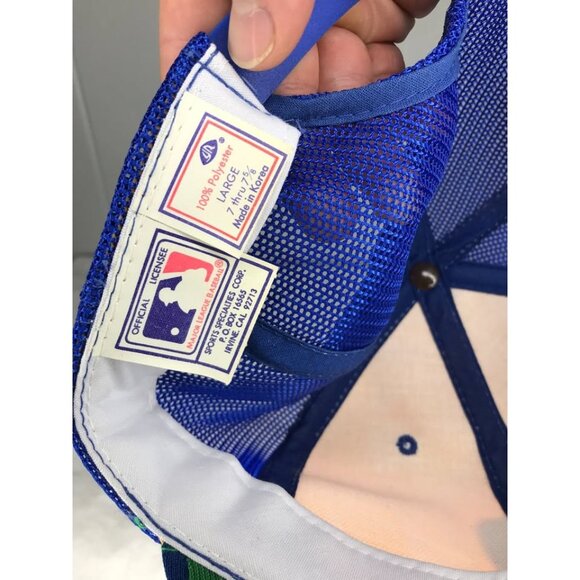 Vintage Milwaukee Brewers Sports Specialties MLB Trucker Mesh hat cap - Picture 6 of 6